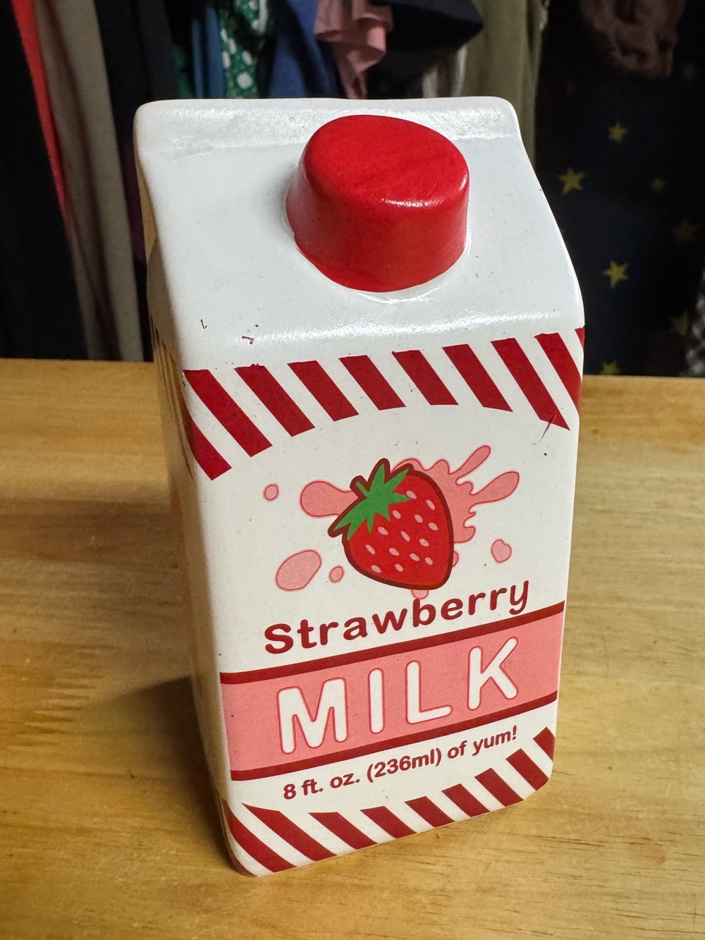 Strawberry Milk Pen Holder